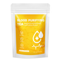 Thé Purifiant pour le Sang OEM, Complément Herbal Naturel Végétalien Sans OGM pour la Santé Sanguine