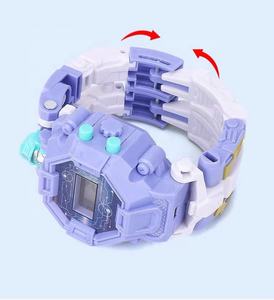 ผลิตภัณฑ์ใหม่เป็นมิตรกับสิ่งแวดล้อมวัสดุรถแปลงของเล่นหุ่นยนต์แปลงนาฬิกาหุ่นยนต์มินินาฬิกา - Product Image 2