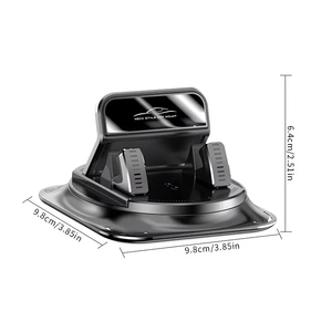 Soporte de Teléfono con Ventosa Giratorio 360 Grados, Universal para Salpicadero de Coche, Soporte de Teléfono ABS que No Bloquea la Ventilación - Product Image 6