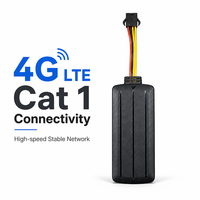 Sistema de Alerta Inteligente con Control Remoto de Seguridad de Voltaje Amplio de 9-90V para Automóvil y Motocicleta, Rastreador GPS 4G con Posicionamiento Híbrido Multi-GNSS