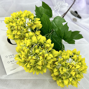 Fleurs artificielles pompons de neige à trois têtes Dragon Simple Double, faites à la main, accessoires de photographie de mariage, décoration intérieure, directement de l'usine - Product Image 5