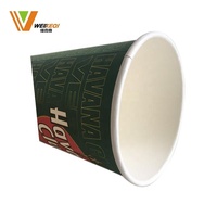 Minecraft-tazas de papel biodegradables para hornear, logo de Ceremonia de té, precio barato