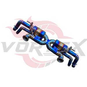 Système d'échappement Catback Vortex Valvetronic en acier inoxydable 304 pour Audi R8 V10 5.2L Performance, montage direct avec bouclier thermique - Product Image 4