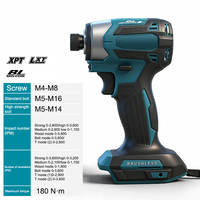 Makita DTD173 18V 3600RPM Visseuse à percussion sans balais, tournevis électrique 180Nm, mode T, bois/boulons, pour batterie Makita 18V