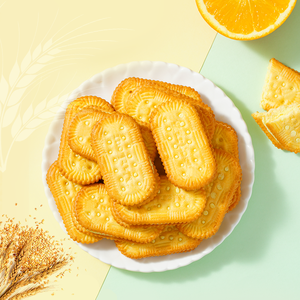 Les biscuits aromatisés à l'<span class=keywords><strong>orange</strong></span> les plus savoureux produits en usine sont riches en arômes pour le thé de l'après-midi La collation de loisirs comprend un sandwich à la pâtisserie - Product Image 3