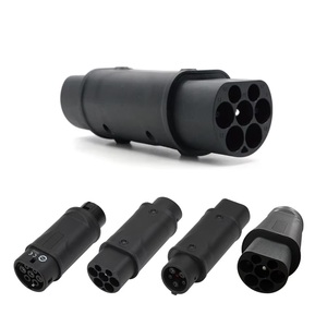Adaptateurs pour voitures électriques AC Station EV T1 <span class=keywords><strong>T2</strong></span> GB/T Schuko 32A Chargeur EV Adaptateur EVSE pour Type 1 J1772 <span class=keywords><strong>Tesla</strong></span> - Product Image 1