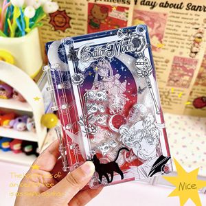 Carnet à feuilles mobiles en acrylique A7/A5, motif <span class=keywords><strong>Scorpion</strong></span> de dessin animé, pour journal créatif, style fille mignonne et créative - Product Image 6