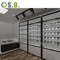 Conception de magasin électronique de détail, comptoir de magasin mobile, magasin d'électronique