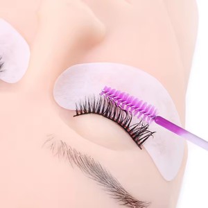 Pinceaux de maquillage professionnels jetables pour cils et sourcils, brosses à estomper, applicateurs de <span class=keywords><strong>mascara</strong></span>, usage oculaire, poils en nylon, manche en plastique - Product Image 4