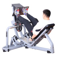 Presse à jambes DGZ de haute qualité, machine d'entraînement de force réglable, équipement commercial pour salle de sport, studio de fitness, entraînement des muscles des jambes