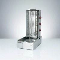Machine à shawarma électrique OUTE, machine à kebab commerciale en acier inoxydable pour restaurant turc