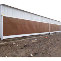 Nouveau système de refroidissement par évaporation YAOHE 7090 avec cadre extérieur en PVC pour poulailler, système mural complet de type combiné, garantie 2 ans