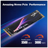 WALRAM PCIe 3.0 NVMe M.2 SSD 1TB Internal Solid State Drive untuk Desktop  3000MB/s - 2800MB/s Kecepatan Baca Tulis