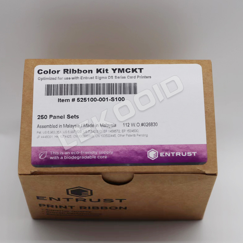 まりもshop Entrust Sigma DS Series Card Printer Color Ribbon Kit YMCKT