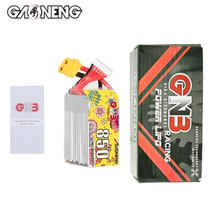 GNB GAONENG 850mAh 6S HV 22.8V 120C XT60 RC LiPo แบตเตอรี่ FPV แข่งน้ำหนักเบา LiHV แรงดันไฟฟ้าสูง - Product Image 6