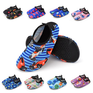 Chaussures <span class=keywords><strong>d</strong></span>'<span class=keywords><strong>eau</strong></span> pour enfants, unisexes, à enfiler, semelle souple, antidérapantes, pour la plage, la piscine, pour enfants, motif aventure en mer - Product Image 1