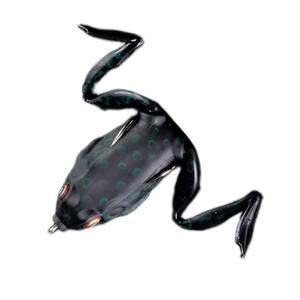 Esca Morbida a Forma di <span class=keywords><strong>Rana</strong></span> con Gambe Mobili, Esca Artificiale Stampata con Ganci per Pesca a Mezza Acqua di Spigola e Persico - Product Image 6