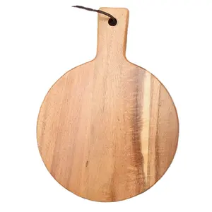 En bois D'acacia Planche à <span class=keywords><strong>Fromage</strong></span> Avec Poignée et <span class=keywords><strong>Charcuterie</strong></span> <span class=keywords><strong>Plateau</strong></span> et <span class=keywords><strong>Plateau</strong></span> de Service pour le Vin - Product Image 1