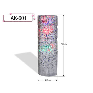 Aydınlık taş top araba park yeri yol engelleme özel şekilli Ornam LED taş baba - Product Image 5