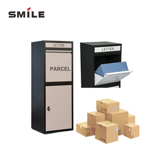 Boîte à colis extérieure en métal Express avec système antivol, capacité 100L, design autoportant - Product Image 6