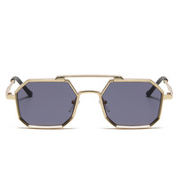 Lunettes de soleil rondes rétro à la mode pour femmes, lunettes de soleil en alliage pour femmes, monture de lunettes, accessoires de pilote