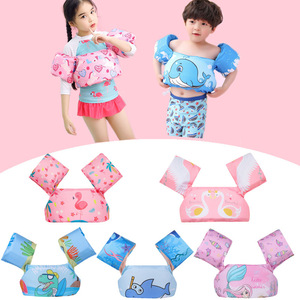 Brassards gonflables en mousse pour tout-petits et bébés, motif flamant rose, aide à la flottabilité, jouets aquatiques de 0 à 24 mois - Product Image 3