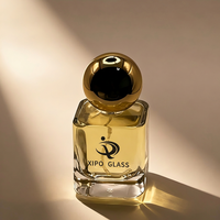 Flacon de parfum rectangulaire transparent de luxe 30 ml, flacon de parfum vide 30 ml, atomiseur de parfum plat 30 ml, vaporisateur à fine brume, boîte personnalisable