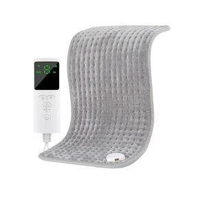 Couverture chauffante électrique en flanelle polaire, réglages de température, arrêt automatique, protection contre la surchauffe, CE ROHS, lavable en <span class=keywords><strong>machine</strong></span> - Product Image 1