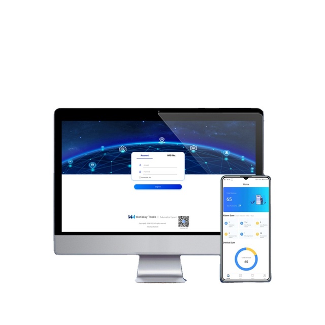 WanWayTrack Monthly Fee GPS Software White Label System for Multi-Platform Vehicle Asset Tracking IOS/Android/PC Compatible