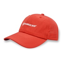 Casquette de sport en nylon et polyester, personnalisée, imperméable, avec découpe laser, prix de gros