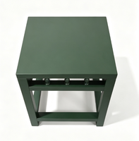 Table de chevet moderne en bois, durable, imperméable et écologique, conçue sur mesure pour hôtels 4-5 étoiles, idéale pour la chambre à coucher.