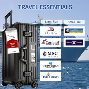 In-stock 19*10CM Vertical Transparent sealed Waterproof PVC Luggage Tag <b>ID</b> Card <b>Holder</b> Work Badge - Product Image 2