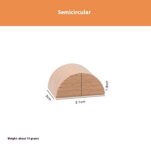 Grande Modelo DIY Madeira ABS Building Blocks Set Square Arch Cilindro Triângulo Figuras para Kindergarten Assembly Box Embalado - Product Image 6