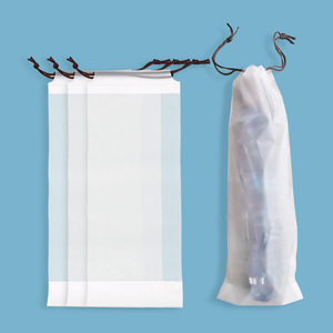 Transparent Waterproof Umbrella Cover Nylon Drawstring Storage Bag Portable Moisture Proof Pouch For Outdoor Use - Product Image 3