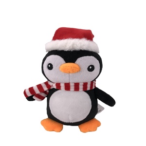 Giáng sinh đồ chơi sang trọng cho bé: Đồ chơi Santa với mũ và khăn quàng - Product Image 4