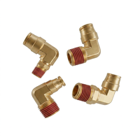 Conector de Codo Macho DOT PLC de Latón para Tubo de 1/2" X M16-1.5 |   Pieza de Repuesto de Alta Resistencia
