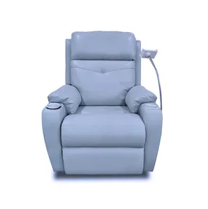 Moderno nordico vivaio aliante per il tempo libero poltrona in tessuto soggiorno divano singolo sedia