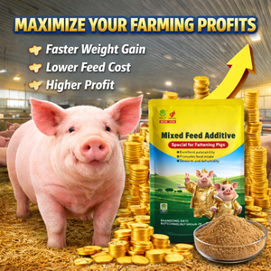 Varkensgroeistimulator Voederadditief Probiotisch Dierenvoeder Supplement Verbeterde Spijsvertering Voeder-efficiëntie voor Mestvarkens - Product Image 6