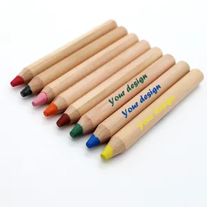 ขายส่ง3ฟังก์ชั่นที่แตกต่างกันน้ำดินสอสีชุดดินสอสีไม้ที่กำหนดเองด้วยแปรงในหลอดกระดาษ