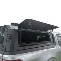 Auvent rigide étanche pour camionnette, installation facile sans perçage, accessoires pour pick-up GWM Jac Series Poer/Canon à benne courte