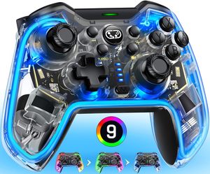 Manette de jeu sans fil et filaire avec fonctions automatiques et spéciales pour console NS/Lite OLED - Manettes de jeu 7040 - Manette sans fil - Product Image 5