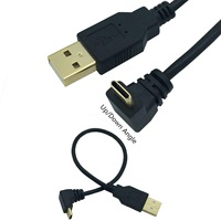 ODM OEM Chargeur rapide haut vers le bas Données USB 2.0 Type a Mâle à 90 degrés USB Type C Câble de charge de données USB