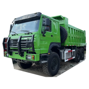 Camion benne diesel Sinotruk HOWO 6x6 371HP d'occasion, capacité 30t, pour l'exploitation minière et la construction - Product Image 1