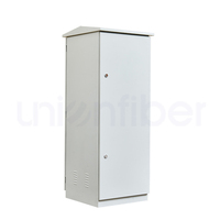 Plancher de télécom d'extérieur debout Fdt6U 9U 12U 18U 22U 27U 32U 38U 42U Smc Splitter Connexion réseau Armoire à fibre optique