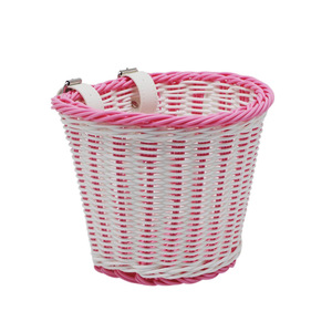 Childrens Bicycle <b>Basket</b> Rattan Woven <b>Small</b> 21x17x16cm Handlebar Mount For Toy Storage Stationery Fruit Accessories - Product Image 3