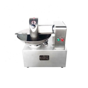 Cortadora <span class=keywords><strong>de</strong></span> Carne y Vegetales Comercial <span class=keywords><strong>de</strong></span> Alta Velocidad, <span class=keywords><strong>de</strong></span> Acero Inoxidable, con Recipiente <span class=keywords><strong>de</strong></span> 5L, Multiusos, para Rellenar, Mezclar y Picar Vegetales - Product Image 2