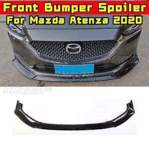 <b>Car</b> Front Bumper Lip <b>Diffuser</b> Spoiler Glossy Black Modification Part <b>for</b> Mazda Atenza 2020 Bumper Protector <b>Car</b> Accessories - Product Image 3