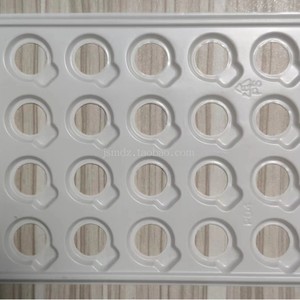 <b>Plastic</b> Battery Storage <b>Tray</b> Rectangle 24 Compartments Stackable For Desk Organization - Product Image 5