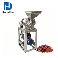 Mini machine à fabriquer de la poudre de Moringa, équipement de broyage en acier inoxydable pour la production de poudre