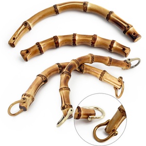 Asas de Bambú Natural Sólido Personalizadas BSM, Multiforma, Hechas a Mano, Estilo Pastoral, Duraderas, Superficie Pulida y Electrochapada - Product Image 1